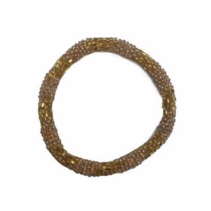 LÈ MOSCH - Nepal Perle Armbånd, Guld